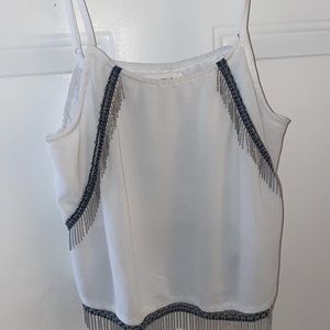 LF white tank top